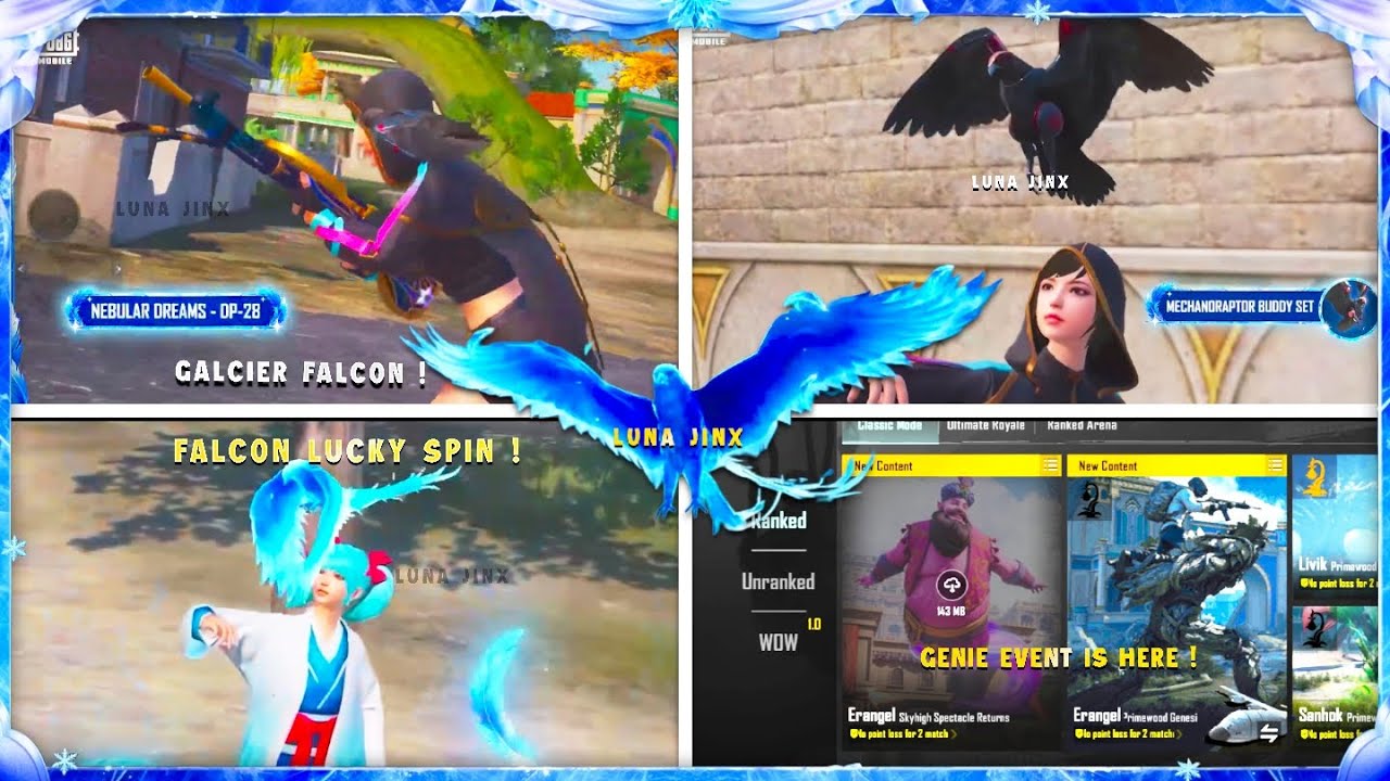 FALCON LUCKY SPIN | GLACIER FALCON | 4.3 UPDATE 