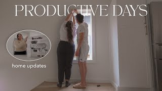 PRODUCTIVE RESET | home updates, spring cleaning & coffee