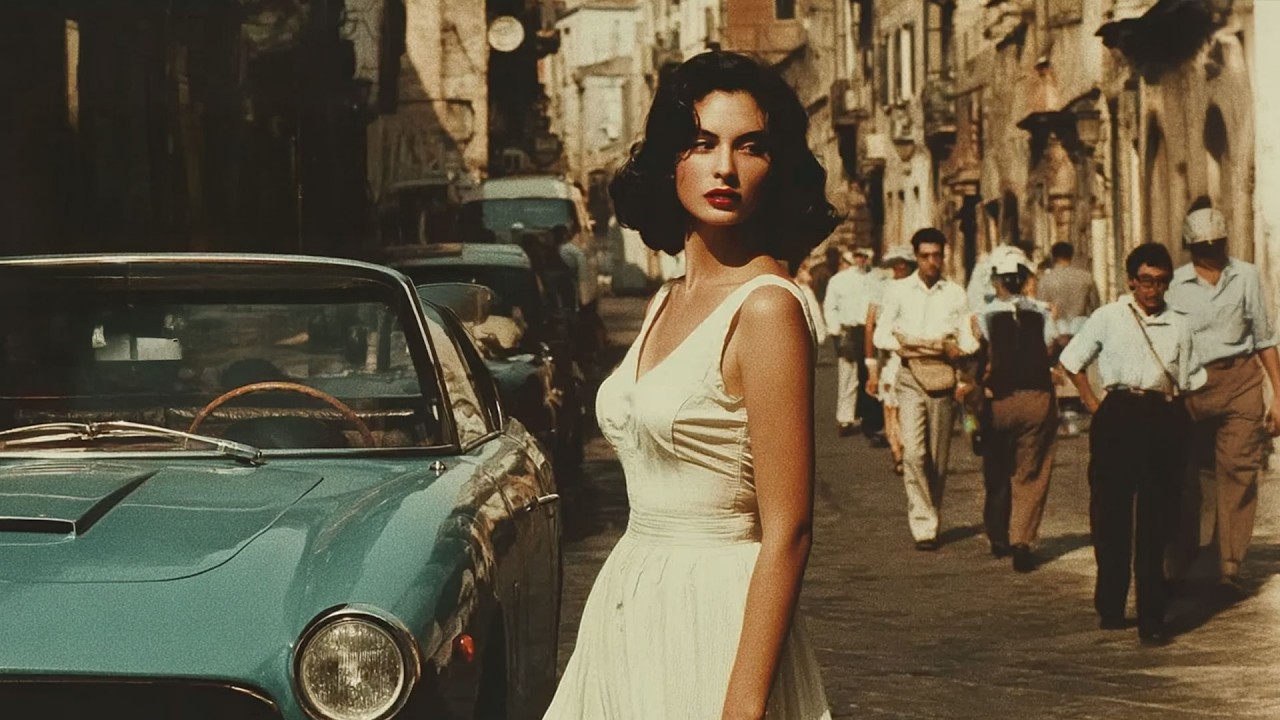 Italian Love Songs 🇮🇹 | Vintage Romance from the Streets of Old Italy