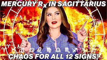 🔥 Mercury Retrograde Sagittarius 2025: CHAOS for ALL 12 Signs!
