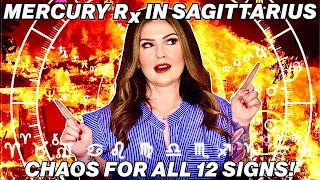 🔥 Mercury Retrograde Sagittarius 2025: CHAOS for ALL 12 Signs!