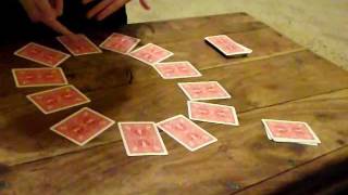 The Magic Clock self-working card trick