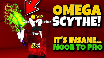 The OMEGA SCYTHE Got Me From NOOB To PRO Fast! Mining Simulator 2 Roblox