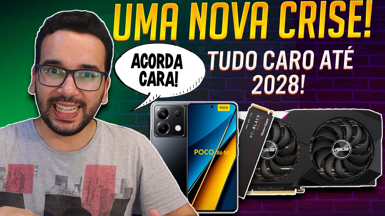 Acorda cara! Acorda gente! A CRISE Chegou! TUDO CARO até 2028!