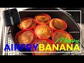 Banana muffins in Philips AirFryer XXL Avance HD9651/91 - Easy homemade & delicious MUST TRY @ 355°F