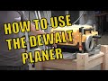 How to Use the Dewalt DW735 Planer