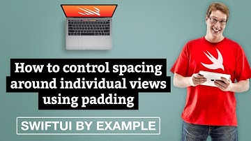 How to control spacing around individual views using padding - SwiftUI by Example