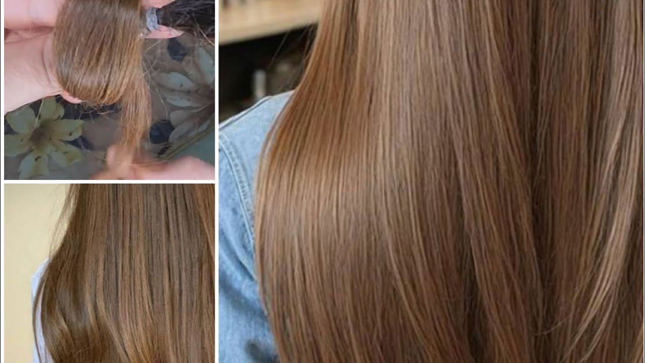 موكا🤎عسلي اللون اللي راه داير حالة صبغيه للعيد يبينك صغيرة و منورة