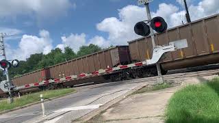 Northbound Union Pacific empty coal train at dittmar road in South Austin Texas on 6/1/26