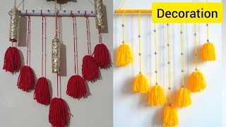 Diy Yarn Wall Hanging || Easy Home Decor Ideas || Beauty Plus Styling.