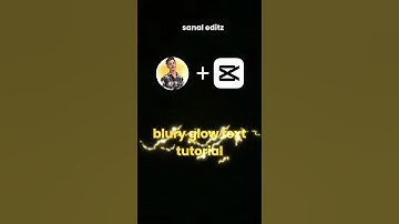 capcut blur text glow tutorial/blur glow text editing 🔥 #capcut #capcutedit #edit  #capcuttemplate
