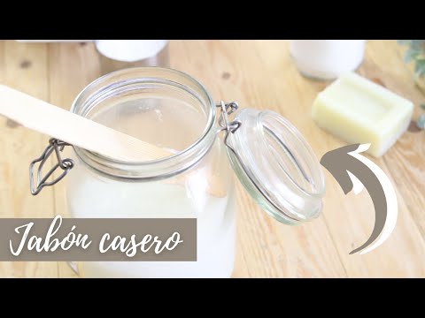Cómo hacer JABÓN para LAVAR la ROPA con 2 INGREDIENTES | El Taller de AJ