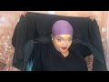How to do a turban or head wrap if you have short hair