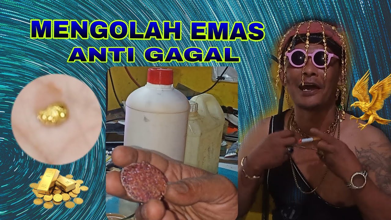MENGOLAH EMAS DENGAN HF DAN NITRIT ANTI GAGAL