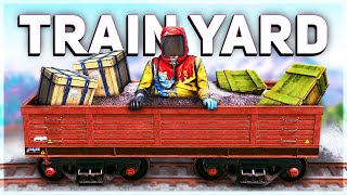 NEW Train Event - Train Yard Monument Loot & Puzzle Guide In 2022  | Rust Tutorial