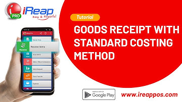 How to Create Goods Receipt with Standard Costing in iREAP POS