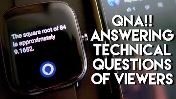 #Squareroot #Alexa Answering questions you dont know about #Amazfit GTS 2 Mini. #Q&A