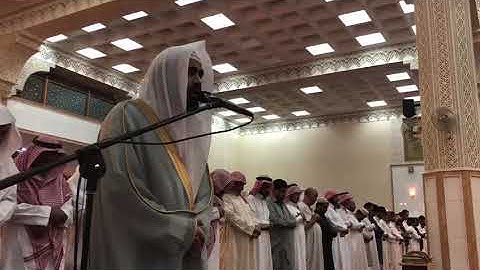 تلاوة جميلة جداً د .صالح الحواس 1439