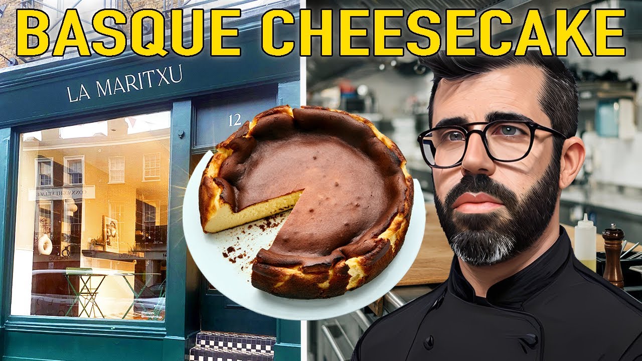 Cheesecake Basca: la RICETTA ORIGINALE vs La MIGLIORE di LONDRA | Food Wars Ep.1