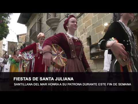 Santillana del Mar celebra durante este fin de semana Santa Juliana