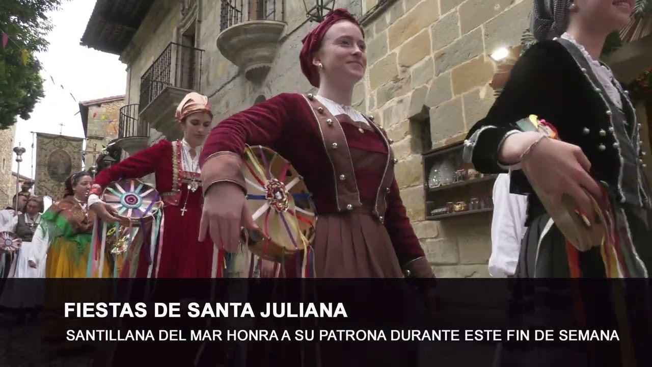 Santillana del Mar celebra durante este fin de semana Santa Juliana