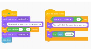 Simple Reaction Time Test with Scratch | Scratch Tutorial