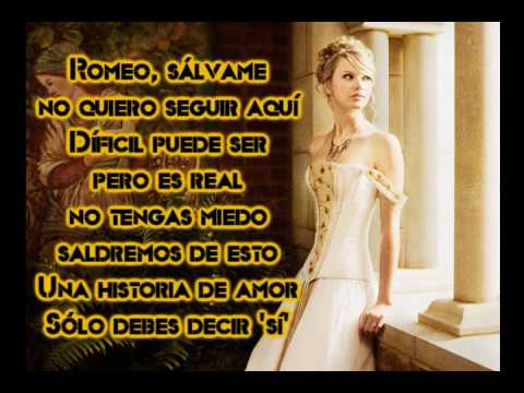 Taylor Swift Love Story Cover En Espanol Youtube