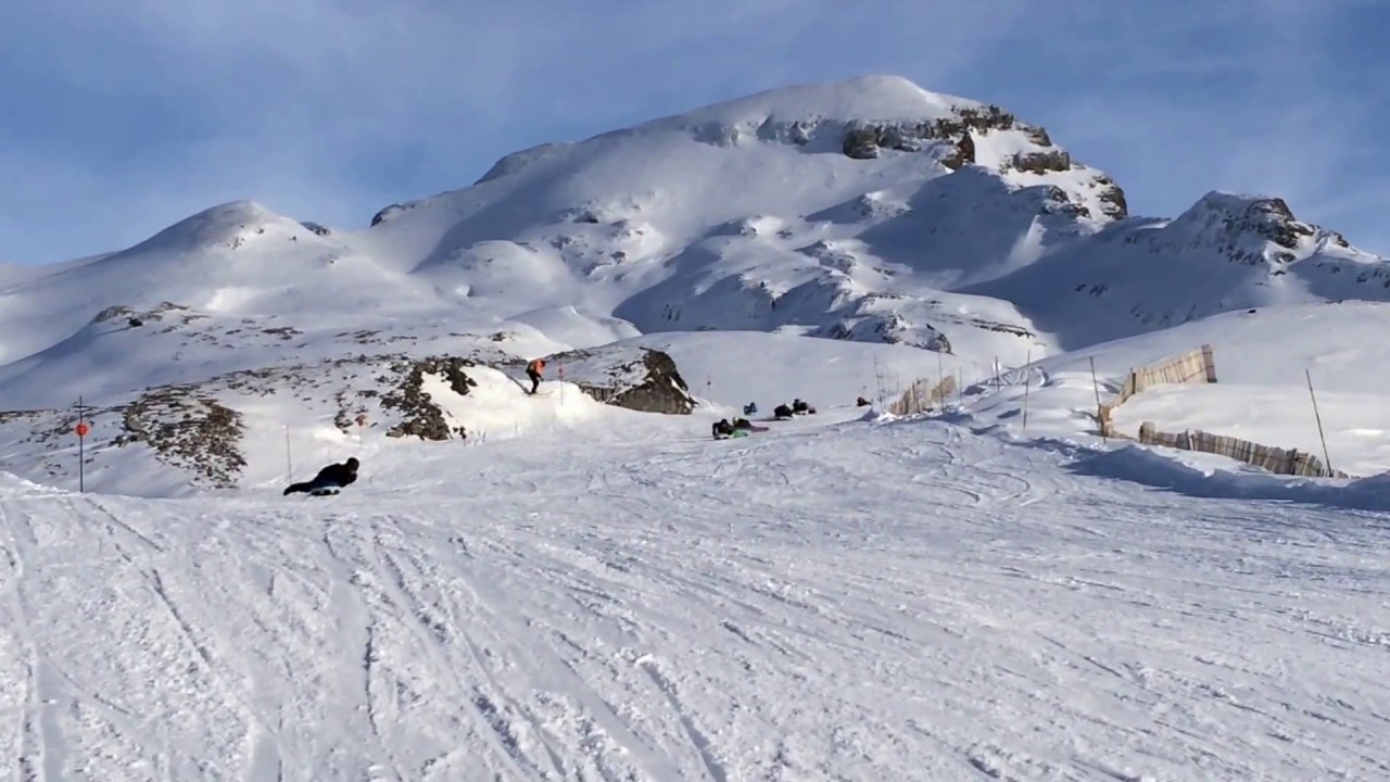 Descente Bd des Pyrénées   Airboard 2017
