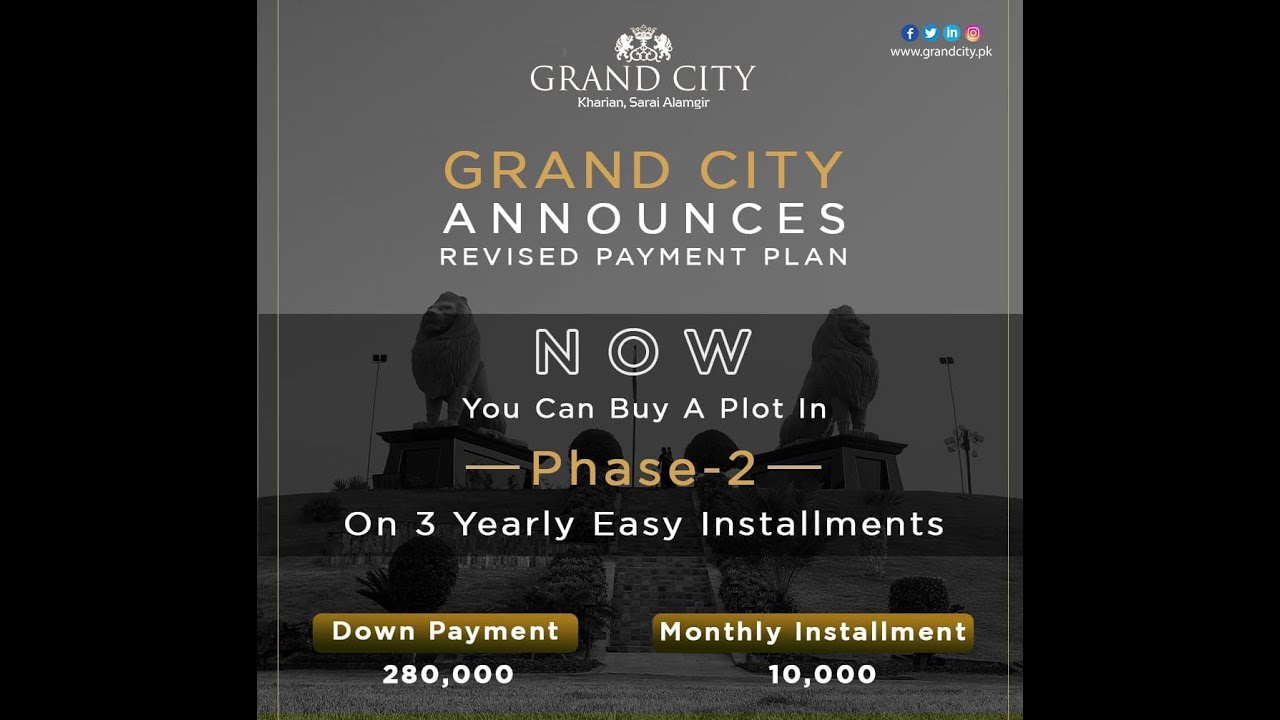 Grand City Kharian Phase 2 booking
