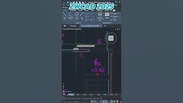 ZWCAD 2025 เขียนแบบขยาย Detail #ZWCAD #ห้องเรียนเขียนแบบออนไลน์