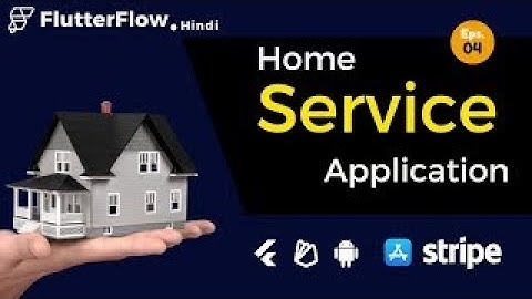 Home Service App Flutter Without Code Using FlutterFlow | Flutterflow Tutorial
