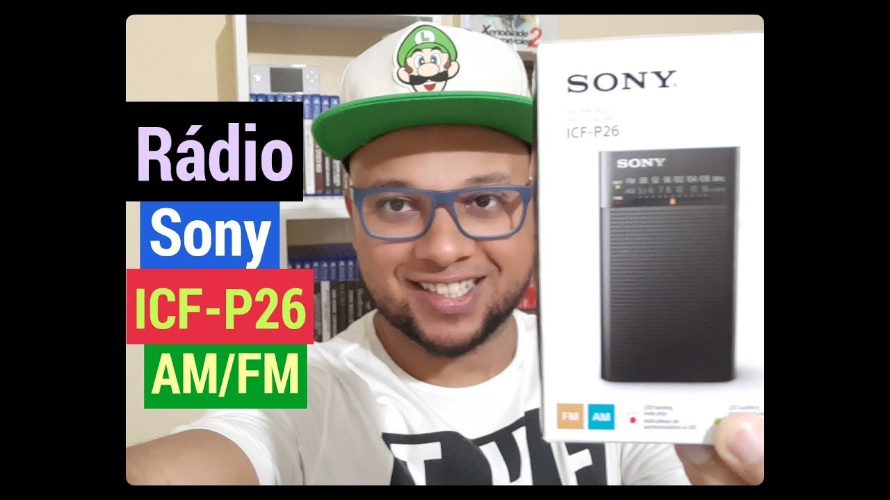 Radio Sony ICF-P26 - Unboxing - YouTube