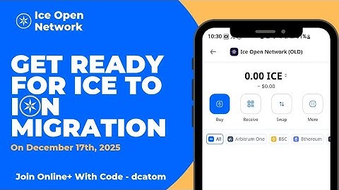 Getting Ready For ICE To ION Migration 