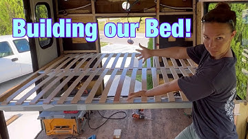 Shuttlebus conversion - Episode 15 - Building A Bed!