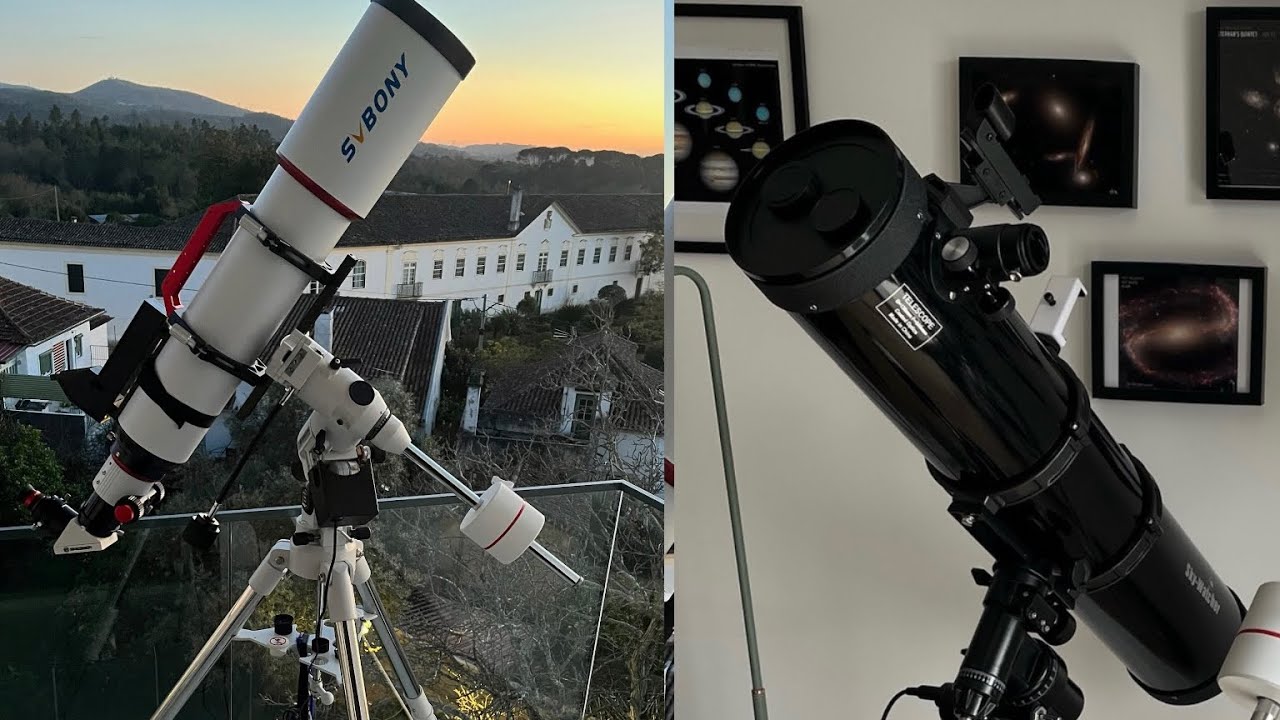 Apocromático x Refletor! Qual me deu a melhor imagem em vários objetos Messier? Confere e comenta!