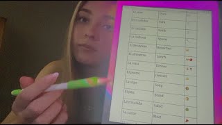 enseñándote palabras en inglés  ~ 🍴🤍 restaurante  y granja 🐄💝 ~ soft spoken, loft ASMR screenshot 2