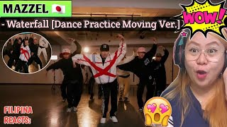 [REACTS] : MAZZEL - Waterfall (Dance Practice Moving Ver.)