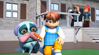 ROBLOX Brookhaven 🏡RP - Sad Story: Poor Dog Gets Adopted - Roblox Animation