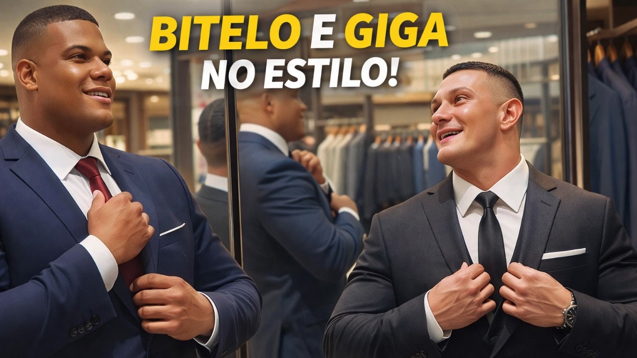 BITELO E GIGA DE TERNO? NINGUÉM ESPERAVA POR ISSO  #bitelo #giga #terno