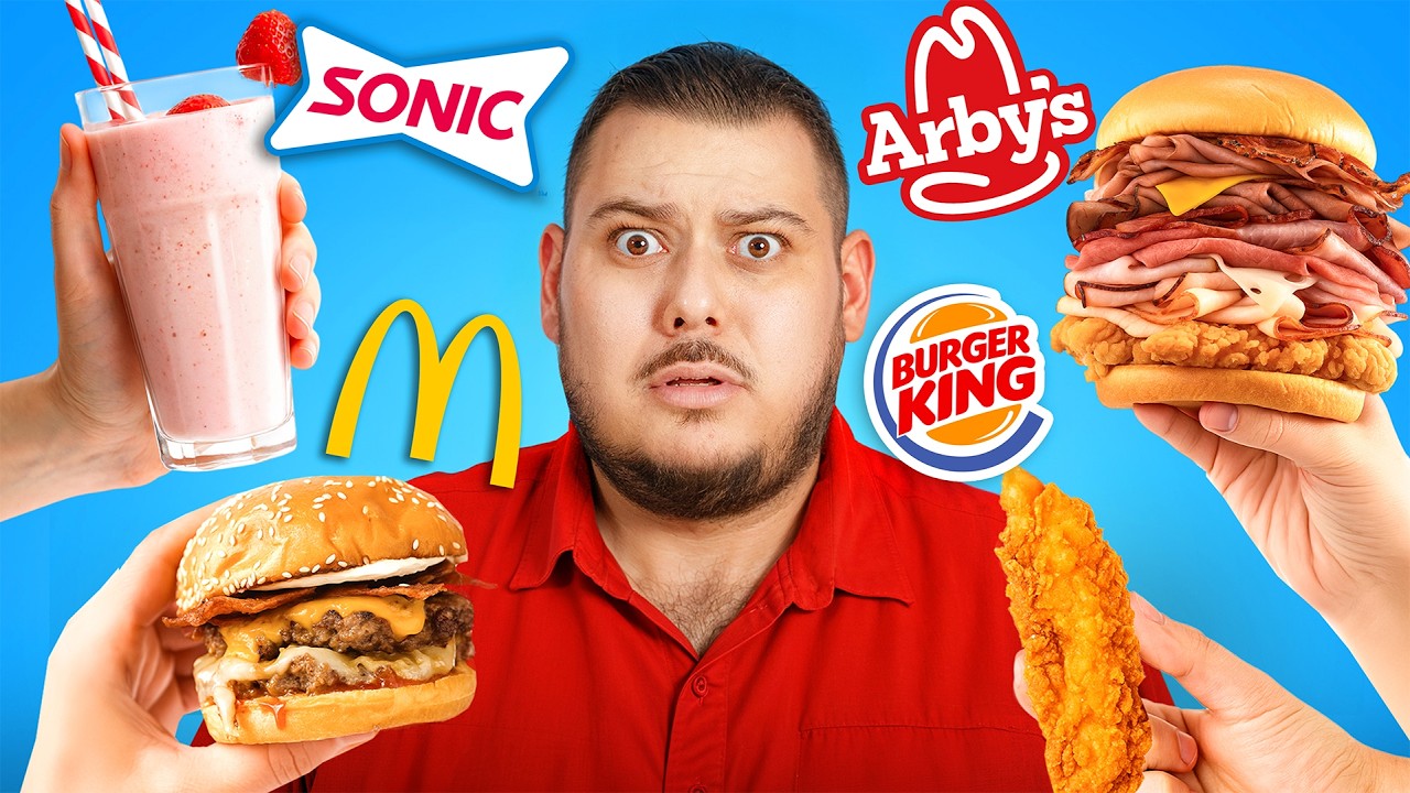 Heavy Fast Food We Ate The FATTEST Fast Food in America - YouTube