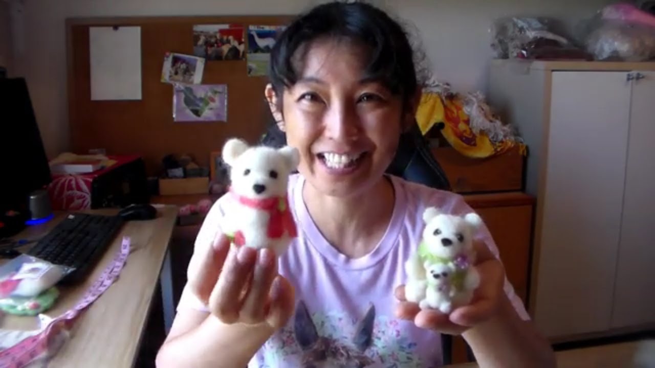 Needle Felt Bear: Easy and Fun Felted Animals for Beginners