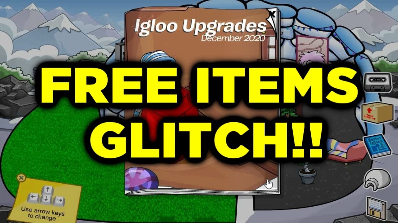 Free Igloo Catalog Item Glitches | Club Penguin Rewritten | Legacy