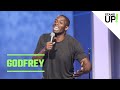 Godfrey hates vegetarians loves indian food  jfl  lol standup