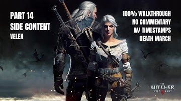 The Witcher 3 Wild Hunt | 100% Gameplay Walkthrough | Part 14 - Side Content - Velen
