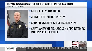 VIDEO: Moncks Corner Police chief resigns, town confirms