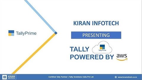 TallyPrime powered by Amazon Cloud (AWS)