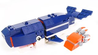 Lego Creator 31088 Deep Sea Creatures Whale And Squid