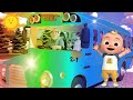 Wheels on the Bus Go ROUND &amp; ROUND!  Variations Remix [2 MIN LOOP] | Nursery Rhymes!