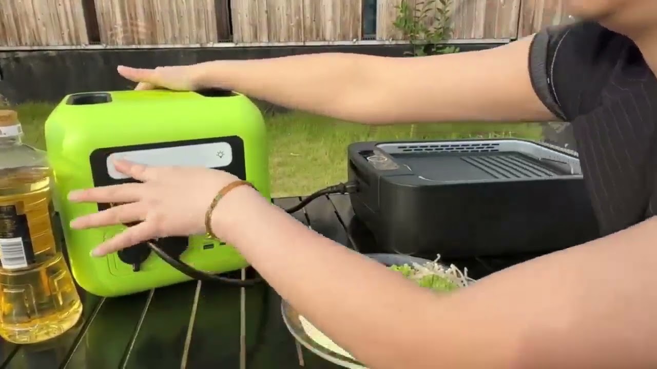 Indoor Electric Smokeless Grill Pan