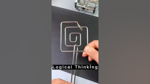 Easily Solve The Spircle Puzzle | Unlock The Metal Rings Puzzles #shorts #unlock #puzzle